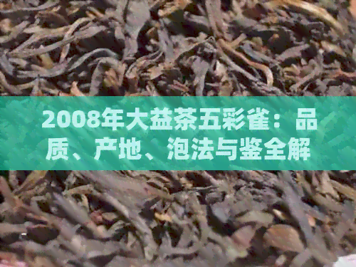 2008年大益茶五彩雀：品质、产地、泡法与鉴全解析