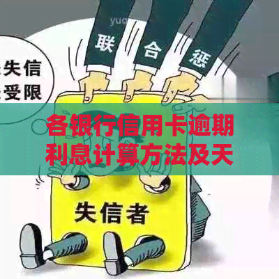 各银行信用卡逾期利息计算方法及天数