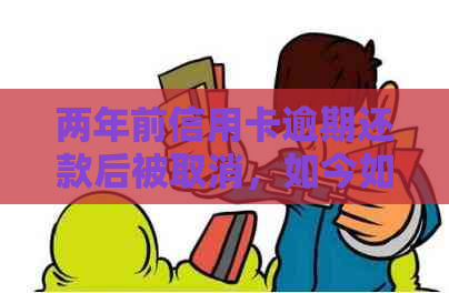 两年前信用卡逾期还款后被取消，如今如何重新启用？