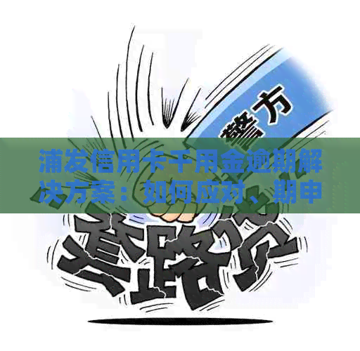 浦发信用卡千用金逾期解决方案：如何应对、期申请与影响分析