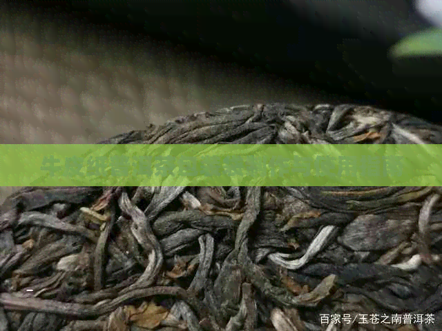 牛皮纸普洱茶包装袋制作与使用指南