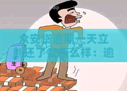 众安贷逾期一天立刻还了会怎么样：逾期后的还款处理及影响