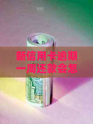 新信用卡逾期一周还款会怎么样？逾期还款的后果及解决方法全面解析