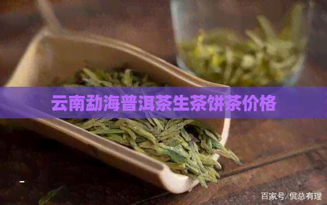 云南勐海普洱茶生茶饼茶价格