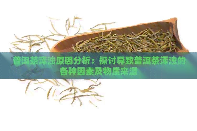 普洱茶浑浊原因分析：探讨导致普洱茶浑浊的各种因素及物质来源