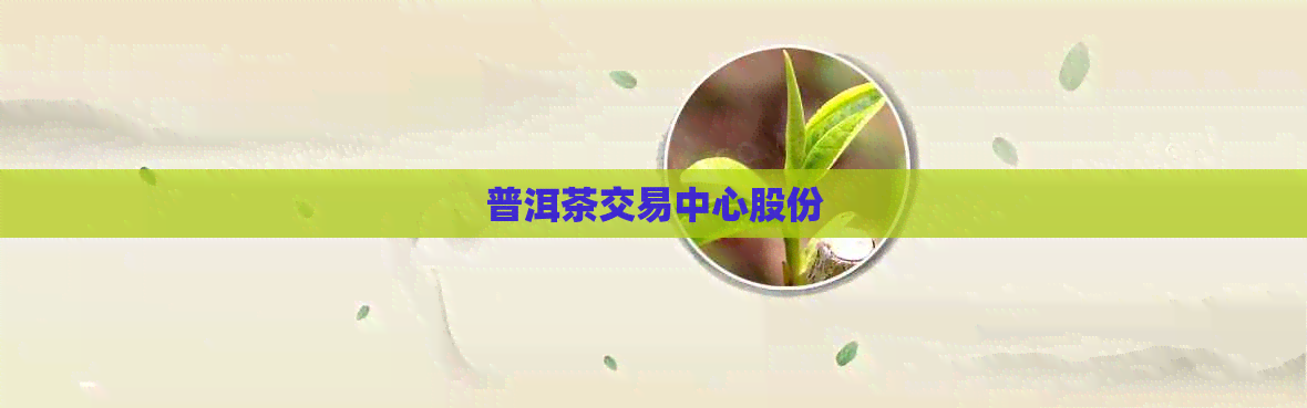 普洱茶交易中心股份