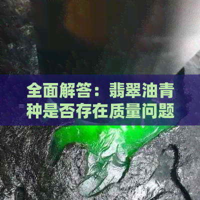 全面解答：翡翠油青种是否存在质量问题及如何鉴别？