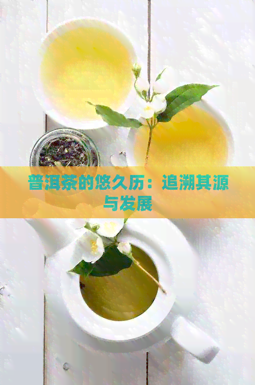 普洱茶的悠久历：追溯其源与发展