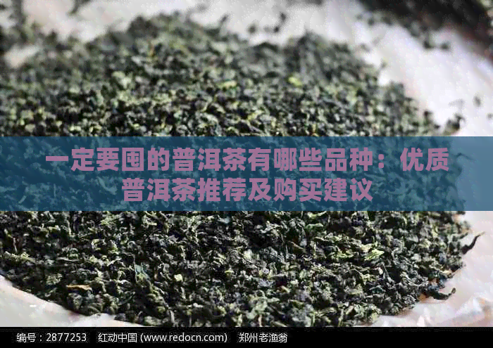 一定要囤的普洱茶有哪些品种：优质普洱茶推荐及购买建议