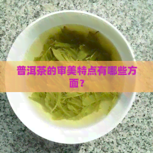 普洱茶的审美特点有哪些方面？