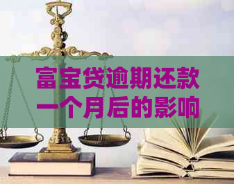 富宝贷逾期还款一个月后的影响：贷款再次审核流程全解析