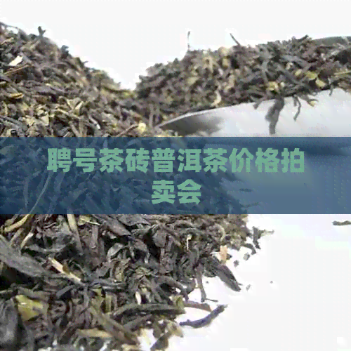 聘号茶砖普洱茶价格拍卖会