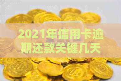 2021年信用卡逾期还款关键几天：理解后果并避免信用受损