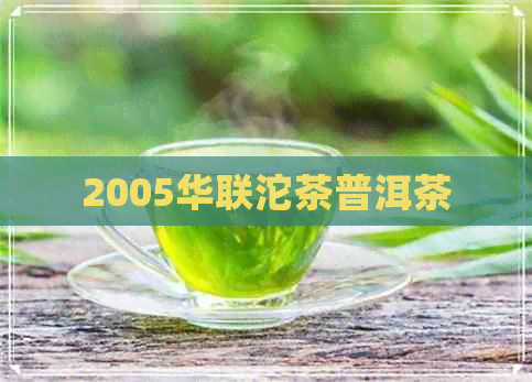 2005华联沱茶普洱茶