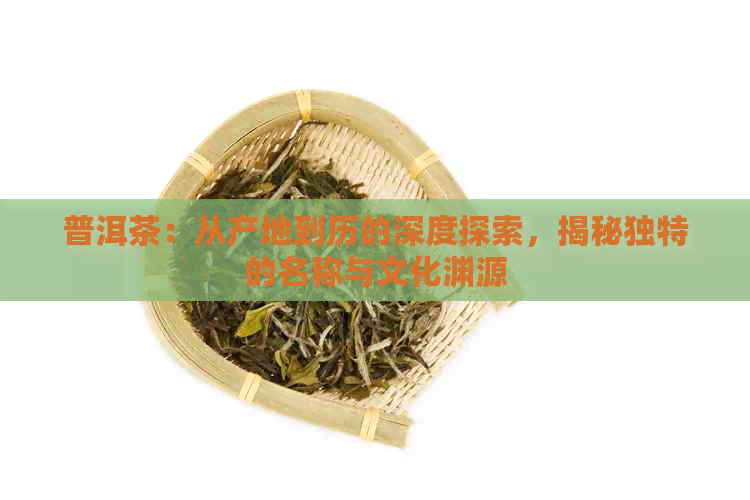 普洱茶：从产地到历的深度探索，揭秘独特的名称与文化渊源