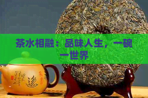 茶水相融：品味人生，一碗一世界