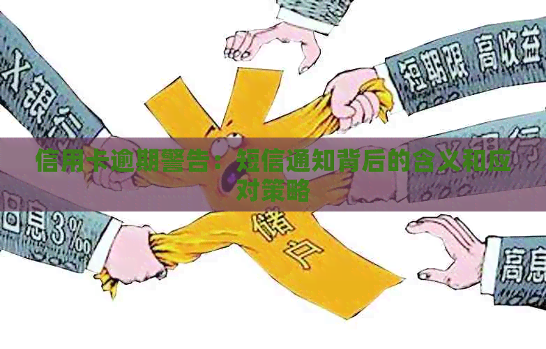 信用卡逾期警告：短信通知背后的含义和应对策略