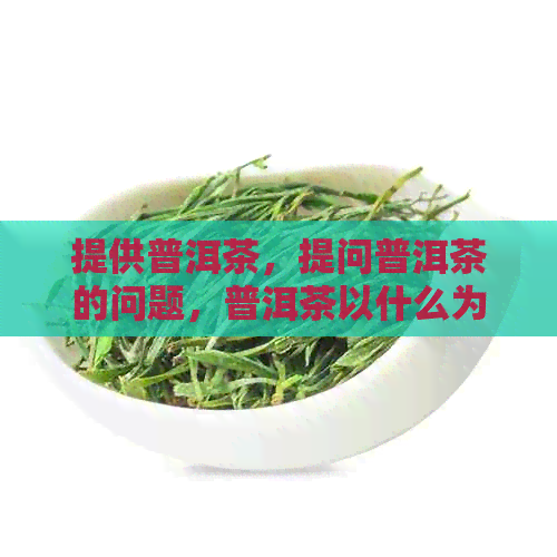 提供普洱茶，提问普洱茶的问题，普洱茶以什么为原料。