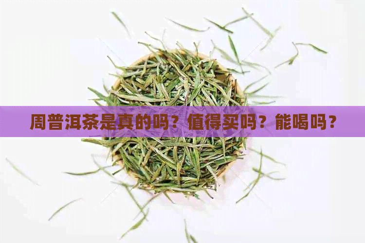 周普洱茶是真的吗？值得买吗？能喝吗？