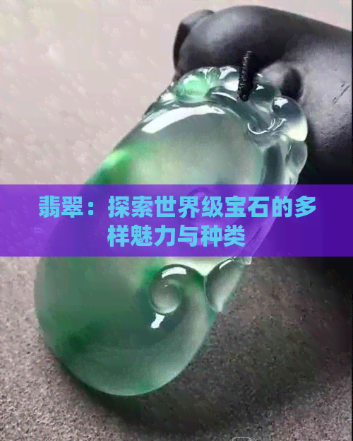 翡翠：探索世界级宝石的多样魅力与种类