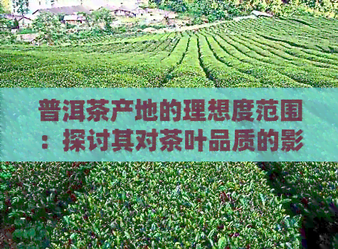 普洱茶产地的理想度范围：探讨其对茶叶品质的影响