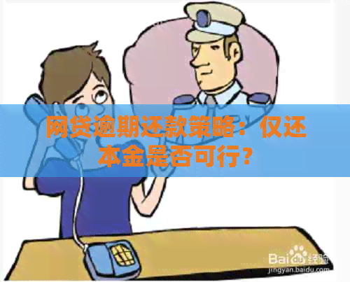 网贷逾期还款策略：仅还本金是否可行？