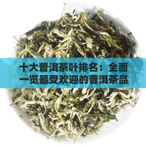 十大普洱茶叶排名：全面一览更受欢迎的普洱茶品种与品质