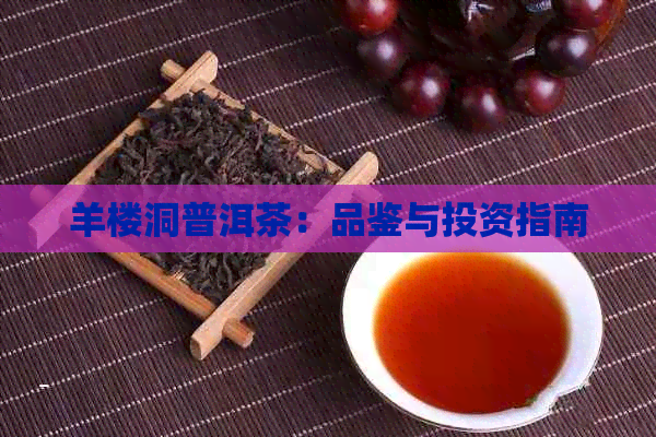 羊楼洞普洱茶：品鉴与投资指南