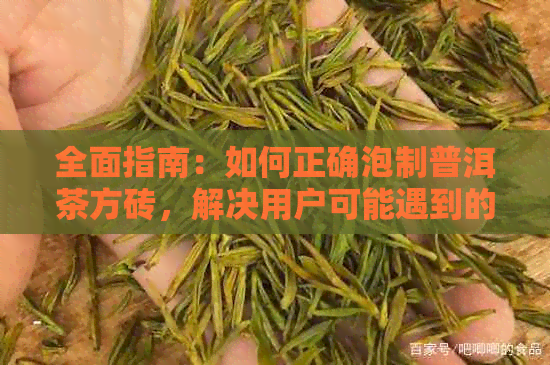 全面指南：如何正确泡制普洱茶方砖，解决用户可能遇到的所有问题