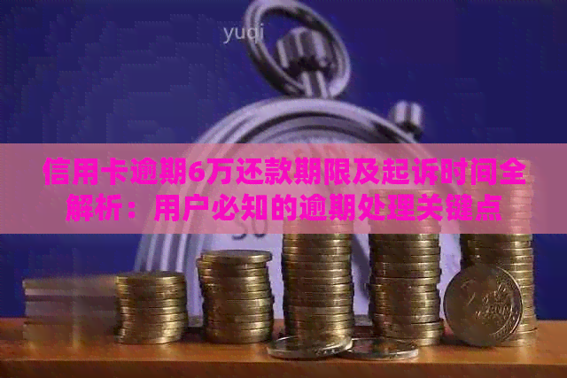 信用卡逾期6万还款期限及起诉时间全解析：用户必知的逾期处理关键点