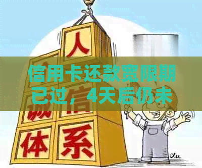 信用卡还款宽限期已过，4天后仍未还款有何影响及解决办法