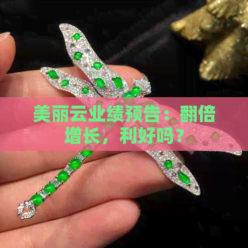 美丽云业绩预告：翻倍增长，利好吗？