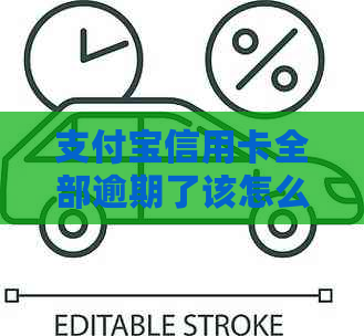 支付宝信用卡全部逾期了该怎么办 如何处理逾期并寻找贷款方案？