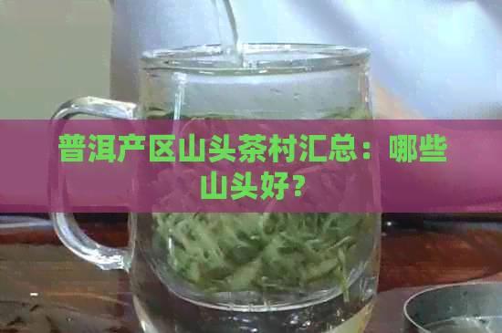 普洱产区山头茶村汇总：哪些山头好？