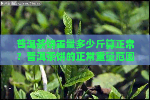 普洱茶饼重量多少斤算正常？普洱茶饼的正常重量范围以及如何换算克数