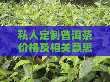 私人定制普洱茶价格及相关意思，您想知道吗？