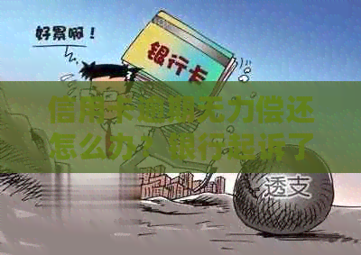 信用卡逾期无力偿还怎么办？银行起诉了怎么办？停息挂账如何办理？