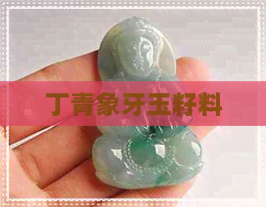 丁青象牙玉籽料