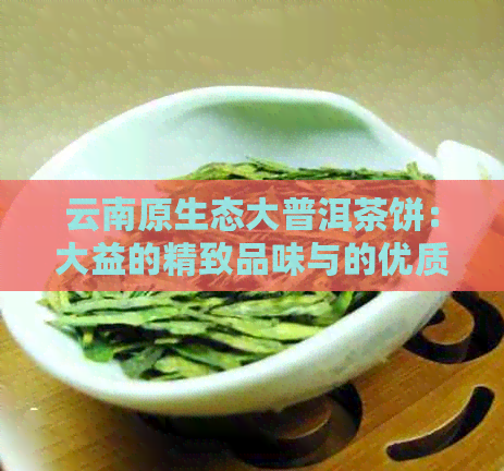 云南原生态大普洱茶饼：大益的精致品味与的优质价格