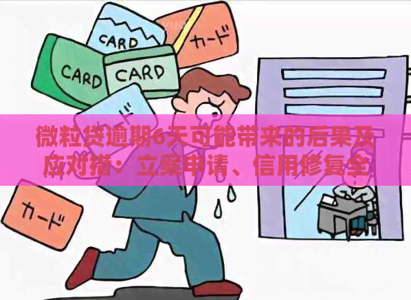 微粒贷逾期6天可能带来的后果及应对措：立案申请、信用修复全解析