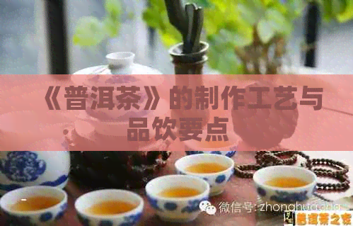 《普洱茶》的制作工艺与品饮要点