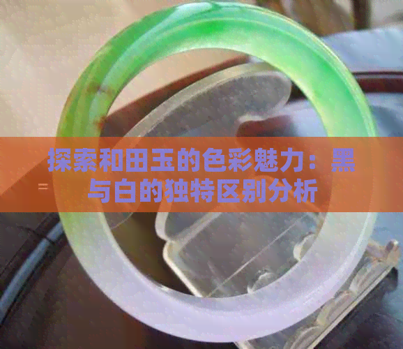 探索和田玉的色彩魅力：黑与白的独特区别分析