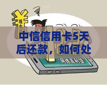 中信信用卡5天后还款，如何处理逾期问题？