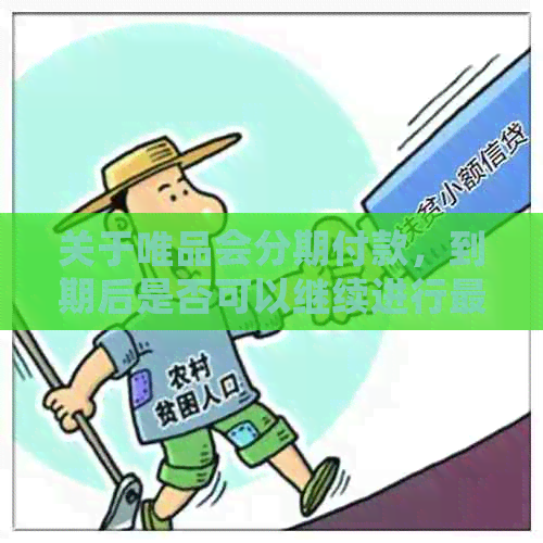 关于唯品会分期付款，到期后是否可以继续进行更低还款？详细解答与建议