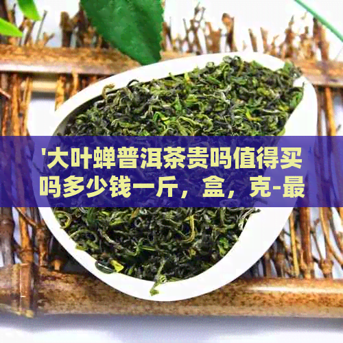 '大叶蝉普洱茶贵吗值得买吗多少钱一斤，盒，克-最全解析'