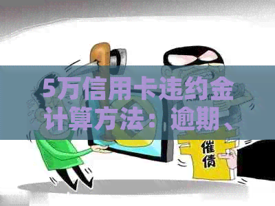 5万信用卡违约金计算方法：逾期、利息与还款策略全面解析