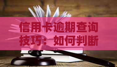 信用卡逾期查询技巧：如何判断是否存在用卡问题