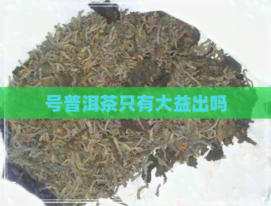 号普洱茶只有大益出吗