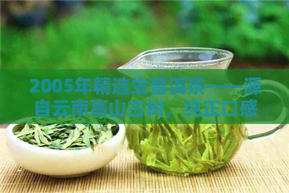 2005年精选生普洱茶——源自云南高山古树，纯正口感与独特风味的完美融合