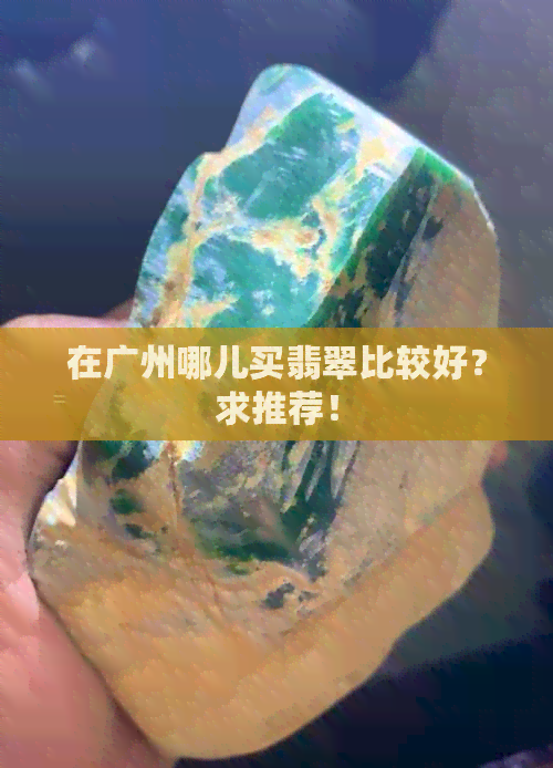 在广州哪儿买翡翠比较好？求推荐！